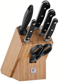 ZWILLING PROFESSIONAL S KNIVSÆT - MED KNIVBLOK